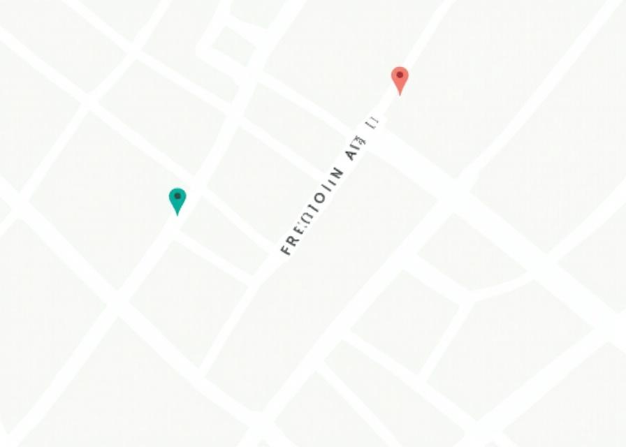 Map of our location at 247 Franklin Avenue in Brooklyn